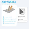 Dog Cooling Mat for Medium Large Dogs, Blanket for Kennels Crate Floor, Pets Cooling Pad, Dog Cat Summer Sleeping Outside
