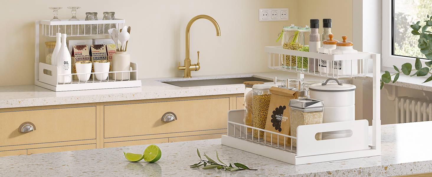 kitchen countertop organizers and storage