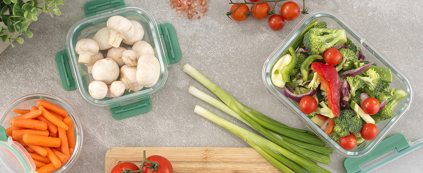Fluted Storage Containers