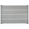 Outdoor Rug Waterproof for Patio Clearance Black and White Camping Rug 8x10 Plastic Straw Striped Floor Carpet for Backyard, Picnic, RV, Deck, Bench, Balcony