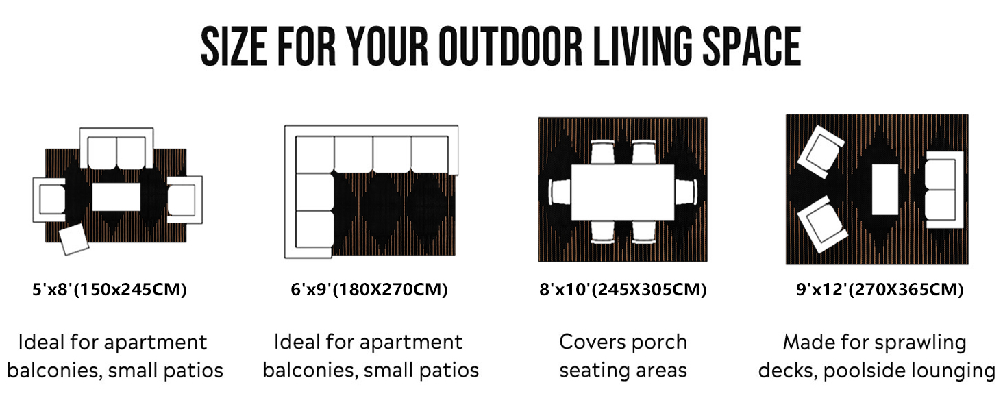 large outdoor rugs