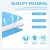 Dog Cooling Mat for Medium Large Dogs, Blanket for Kennels Crate Floor, Pets Cooling Pad, Dog Cat Summer Sleeping Outside