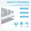 Dog Cooling Mat for Medium Large Dogs, Blanket for Kennels Crate Floor, Pets Cooling Pad, Dog Cat Summer Sleeping Outside