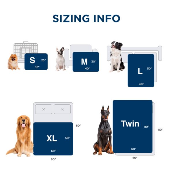 Waterproof Dog Blankets for Large Dogs - Cat Blanket for Bed Couch Protector Washable Long Faux Fur, Calming Soft Reversible Throw Furniture Protection for Puppy Pet, 60