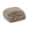 Waterproof Dog Blankets for Large Dogs - Cat Blanket for Bed Couch Protector Washable Long Faux Fur, Calming Soft Reversible Throw Furniture Protection for Puppy Pet, 60
