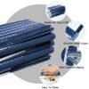Outdoor Rug Waterproof 6x9 ft, Reversible Outdoor Plastic Straw Rug, Large Outdoor Patio Rug for RV Camping, Indoor Outdoor Rugs for Porch Deck Backyard Balcony Picnic Beach
