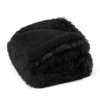 Waterproof Dog Blankets for Large Dogs - Cat Blanket for Bed Couch Protector Washable Long Faux Fur, Calming Soft Reversible Throw Furniture Protection for Puppy Pet, 60