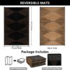 Outdoor Rug Waterproof 6x9 ft, Reversible Outdoor Plastic Straw Rug, Large Outdoor Patio Rug for RV Camping, Indoor Outdoor Rugs for Porch Deck Backyard Balcony Picnic Beach