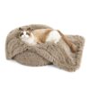 Waterproof Dog Blankets for Large Dogs - Cat Blanket for Bed Couch Protector Washable Long Faux Fur, Calming Soft Reversible Throw Furniture Protection for Puppy Pet, 60