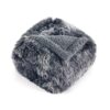 Waterproof Dog Blankets for Large Dogs - Cat Blanket for Bed Couch Protector Washable Long Faux Fur, Calming Soft Reversible Throw Furniture Protection for Puppy Pet, 60