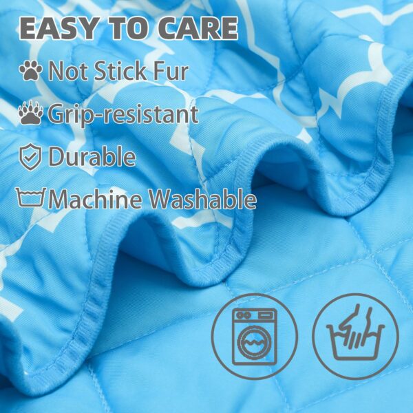 Dog Cooling Mat for Medium Large Dogs, Blanket for Kennels Crate Floor, Pets Cooling Pad, Dog Cat Summer Sleeping Outside