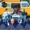 Outdoor Rug Waterproof 6x9 ft, Reversible Outdoor Plastic Straw Rug, Large Outdoor Patio Rug for RV Camping, Indoor Outdoor Rugs for Porch Deck Backyard Balcony Picnic Beach