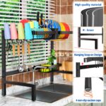 ［2-Tier 4 Baskets］Over The Sink Dish Drying Rack, 24.8