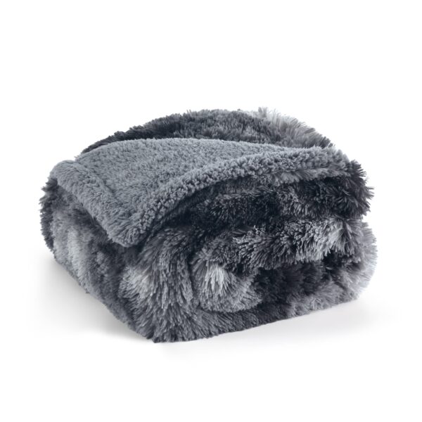 Waterproof Dog Blankets for Large Dogs - Cat Blanket for Bed Couch Protector Washable Long Faux Fur, Calming Soft Reversible Throw Furniture Protection for Puppy Pet, 60
