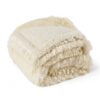 Waterproof Dog Blankets for Large Dogs - Cat Blanket for Bed Couch Protector Washable Long Faux Fur, Calming Soft Reversible Throw Furniture Protection for Puppy Pet, 60