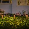 6Pcs Garden Solar Lights Outdoor Stakes Decorative Lighting for Yard, Pathway, Patio Decor Lawn Ornament