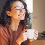 Self-Heating Ceramic Coffee Mug - Stable 130°F Temperature, 15W Wireless Phone Charging, 12.8 fl oz Capacity - USB-C Enabled