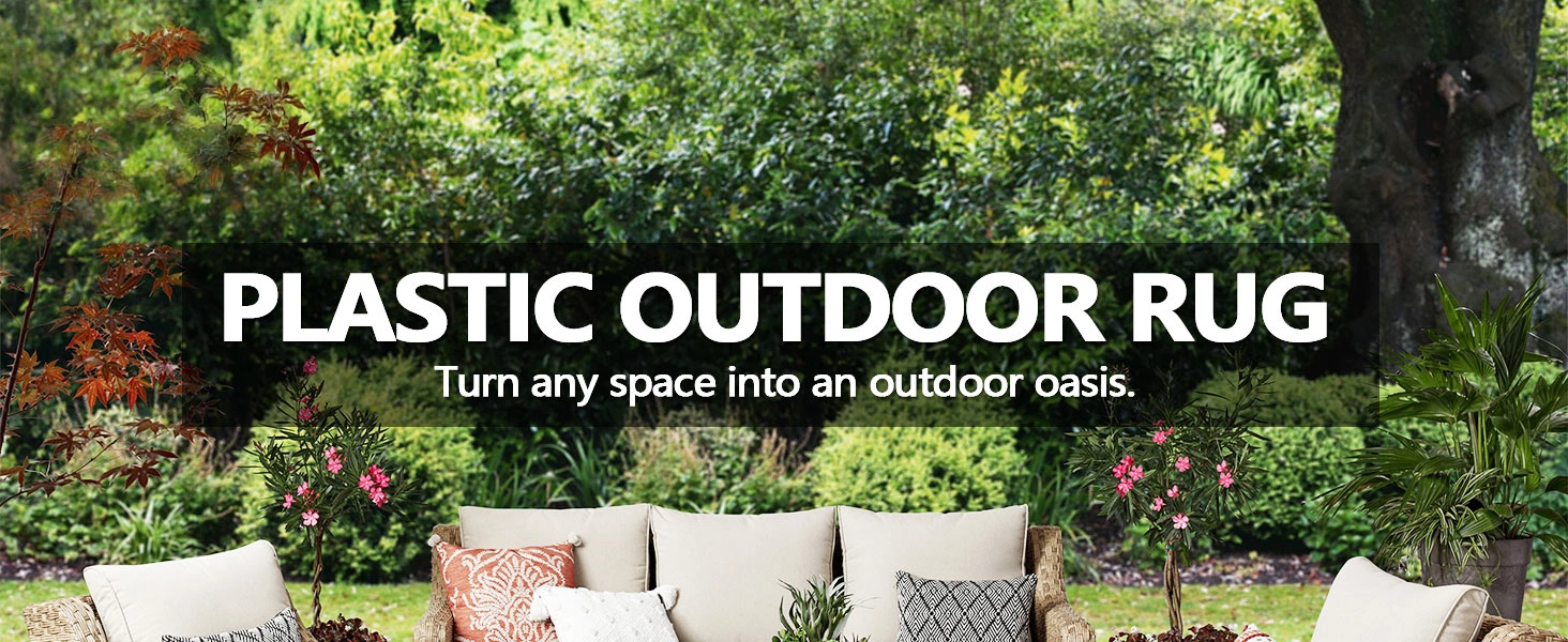 plastic outdoor rug