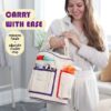 Craftbud Crochet Kit For Beginners, Yarn For Crochet Set With Acrylic Yarn For Crochet With Crochet Bag