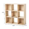 9 Cube Storage Organizer, Spring Pine