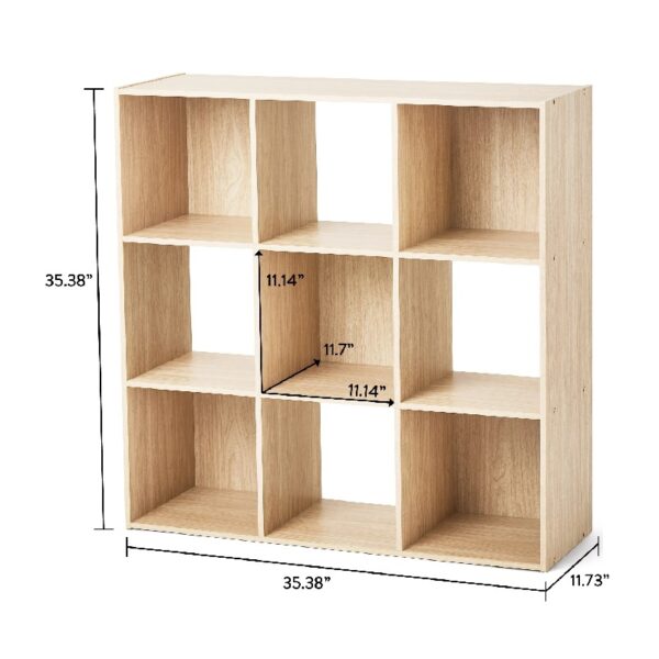 9 Cube Storage Organizer, Spring Pine