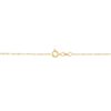 Brilliance Fine Jewelry Praying Hands 18K Gold Over Sterling Silver Oval Pendant With Crystals, 18