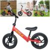 12 In Balance Bike for Kids 2-6 Years, Lightweight Toddler No Pedal Training Bike, Blue