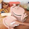 Rotating Belgian Waffle Maker, White Icing by Drew Barrymore
