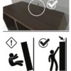 8 Cube Storage Organizer, Black