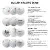 Mixed Golf Ball Brands, Mint/ 5A/ AAAAA Quality, 48 Pack, White
