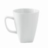 16 Piece Square Porcelain Dinnerware Set, White
