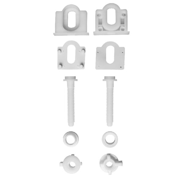 Elongated Slow-Close Toilet Seat in White