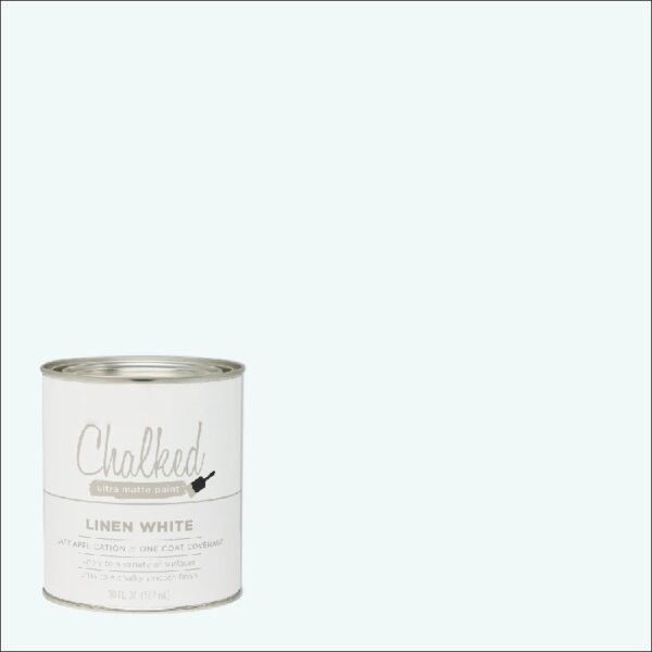 Linen White,  Chalked Ultra Matte Paint, Quart