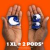 Power PODS with Downy Soft Boosters Laundry Detergent Pacs, April Fresh Scent, 45 Count