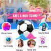 Color Blaze Gender Reveal Soccer Ball with Pink & Blue Colored Powder