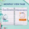 Calendar Planner 2025 - July 2024 - December 2025 18 Month Daily Planner, 7.6" X