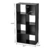 8 Cube Storage Organizer, Black
