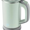 Travel Electric Tea Kettle with Auto Shut-Off & Boil Dry Protection, 304 Stainless Steel Mini Portable Water Boiler, 0.8 L Fast Heating Coffee Kettle, Perfect Holiday Gifts Black