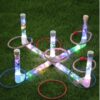 Education Games For Kids With Led Lights Outdoor Yard Game For Adults & Family Easy To Set Up W/ Compact Carry
