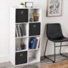 8 Cube Storage Organizer, Black