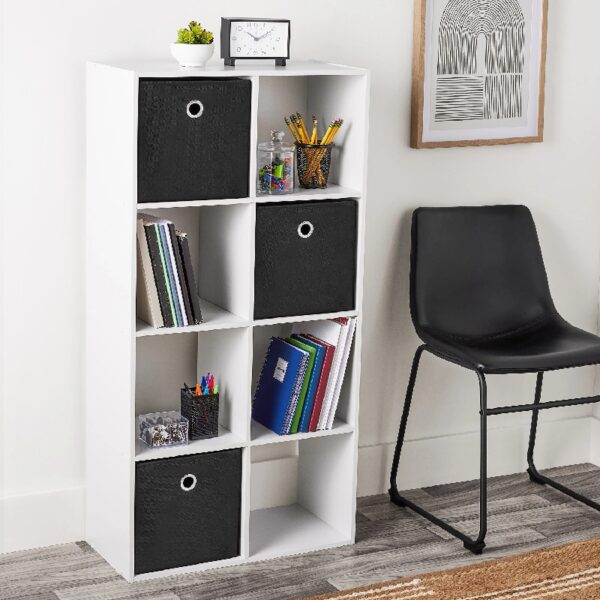8 Cube Storage Organizer, Black