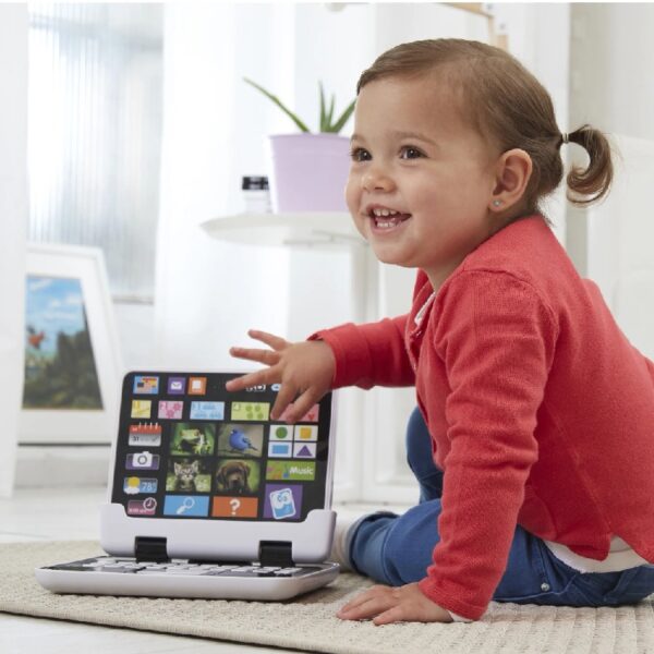 Infinifun My First 2-in-1 Toy Tablet (Bilingual)-Ages 2 Years and up. learn ABC's, 123's, Colors, Shapes and more