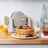 Rotating Belgian Waffle Maker, White Icing by Drew Barrymore