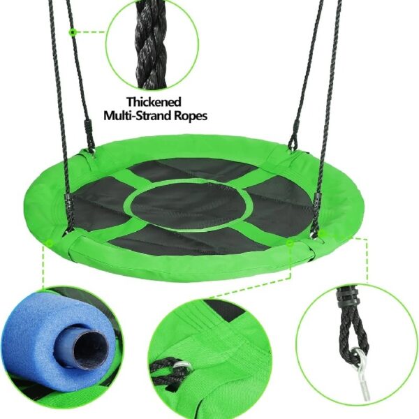 Saucer Tree Swing Set 40