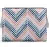 SINGER Large Premium Tackle Sewing Basket Navy Paisley Print with Notions Sewing Kit and Matching Pin Cushion