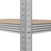 5-Tier Metal Boltless & Adjustable Storage Rack, Blue