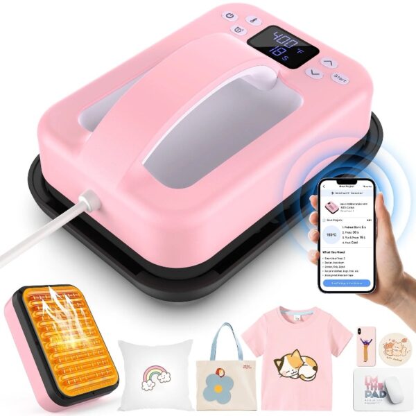 Adnoom Smart Heat Press Machine,7