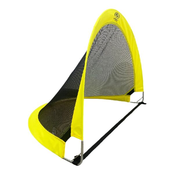 Athletic Works 3X2ft 2 Pack Pop-up Soccer Nets with Carry Bag, Yellow and Black