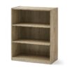 3-Shelf Bookcase with Adjustable Shelves, White