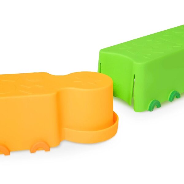 Rainbow Ridge Balance Beams Active Playset with 10 Plastic Pcs, Toddler and Preschool Toys